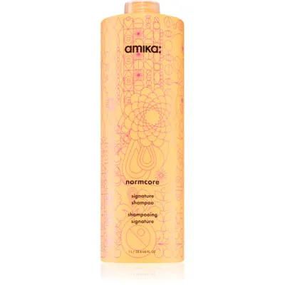 amika Normcore Signature Shampoo sampon delicat pentru toate tipurile de păr 1000 ml