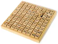 Joc din lemn Small Foot - Cuburi cu tabla inmultirii