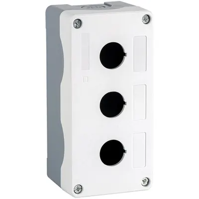 El- B3w Empty Enclosure For Three Buttons Ip65