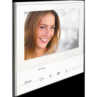 Post interior video interfon alb
