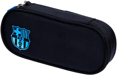 Penar școlar oval Astra FC Barcelona - Negru, 1 fermoar