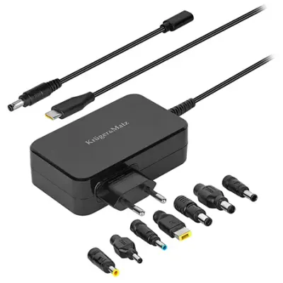 Incarcator laptop Kruger&Matz KM1450-90, 90 W, PD, Universal (Negru)