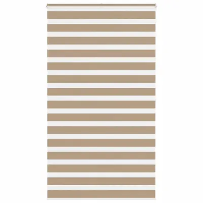 vidaXL Jaluzea tip zebra 125x200 cm lățime țesătură 120,9 cm poliester