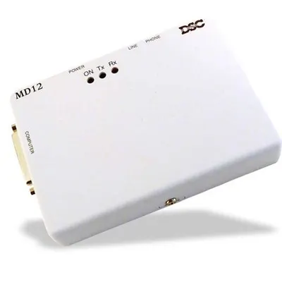 Modem pentru programare la distanta pe linia telefonica DSC MD 12 / MD12W+011
