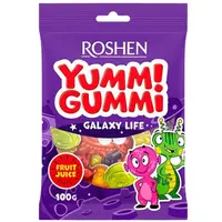 Jeleu Yummi Gummi Galaxy Life Roshen 70g Engros