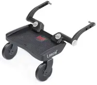 Treaptă universală pentru cărucior Lascal - Mini, 3D, pentru al doilea copil, roșu