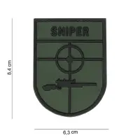 Patch velcro 3D Sniper Olive - Default Title