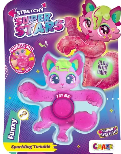 Figurină extensibilă Craze Superstars - Funxy