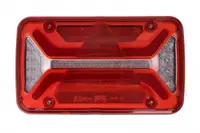 Stop spate dreapta MULTILED III (LED, 12 24V, cu intermitent, cu far de ceata, marsarier, cu stop, lumina de parcare, reflector triunghiular, conector: 2x ASS2 2PIN ASS2 7PIN) potrivit ADR