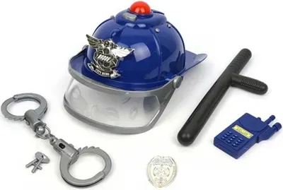 Set de joacă Robetoy - Poliţist, 6 piese