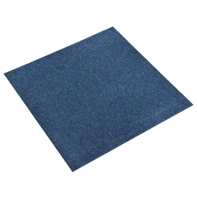 vidaXL Covor 20 buc. Albastru închis 50 x 50 cm 100% polipropilenă