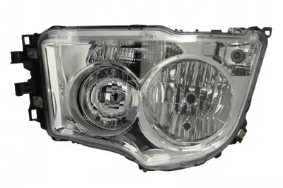 Far stanga (H1 H21W H7 PY21W W5W, manual, cu lumina de zi, culoare interior: crom, culoare indicator: transparent) potrivit MERCEDES ACTROS MP4 MP5, ANTOS, AROCS 07.11
