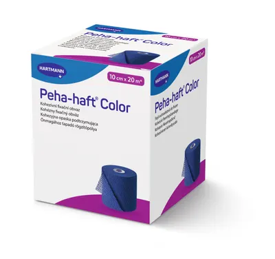 HARTMANN Peha-Haft Color Albastru 10 cm x 20 m – Fasa elastica autoadeziva