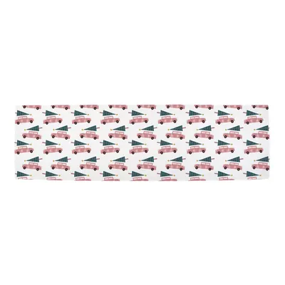 Napron de masă din bumbac 40x140 cm cu model de Crăciun Christmas Ride – Butter Kings