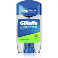 Gillette Power Rush gel antiperspirant pentru barbati 70 ml