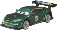 Mașinuță metalică Disney Pixar Cars - Nigel Gearsley, 1:55, verde
