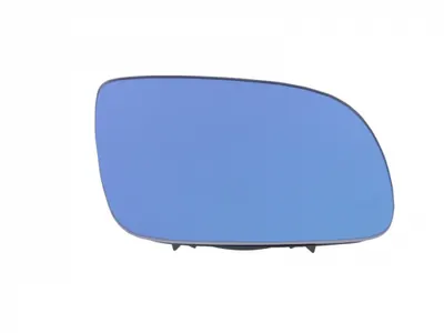 Sticla oglinda exterioara dreapta albastru, convex, mica AUDI A3, A4, A6, A8 intre 1994-2003