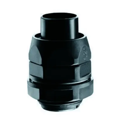 Mufa Tub - Doza Device Gas Pitch - Rdg - Ip54 - Sheath Ø 12mm - Black Ral9005