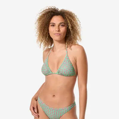 Bustieră de baie tip triunghi surf Mae Keyshot Verde Damă