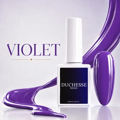 Oja Semipermanenta Unghii, HEMA&TPO FREE, Nuanta Classic VIOLET, 10 ml - Default Title