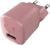 Încărcător Fresh N Rebel - Mini, USB-A, 12W, roz