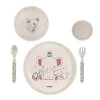 Set 5 piese vesela pentru mancarea copiilor, 1 bucata, Reer