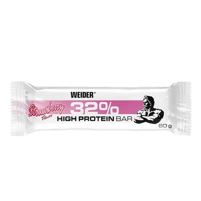 Baton proteic, Weider, 32% Protein, căpșuni, 60g