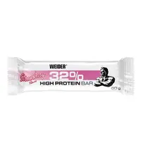 Baton proteic, Weider, 32% Protein, căpșuni, 60g