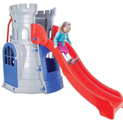 Tobogan Pilsan Castle Slide grey