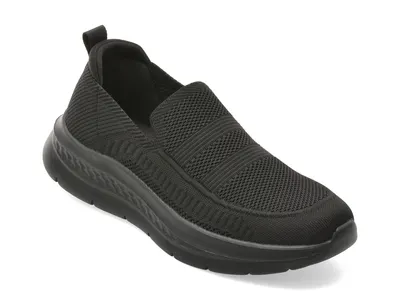 Pantofi sport BITE THE BULLET negri, HCQ25, din material textil