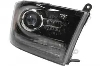 Far fata Dreapta (HIR2 LED, manual, fara ECE, culoare interior: negru) potrivit RAM 1500, 2500, 3500 04.13-01.15