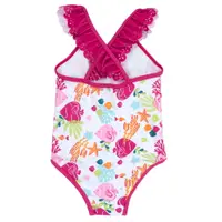 Costum de baie copii Chicco, alb cu roz, 11938-68MC