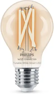 Bec inteligent Philips - Filament, 7W LED, E27, A60, dimmer