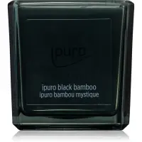 ípuro Essentials Black Bamboo lumânare parfumată 125 g