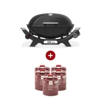 Gratar pe gaz Q 2100N + REGULATOR + 5 Rezerve gaz