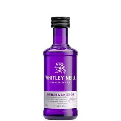 Gin Cu Rubarba & Ginger Whitley Neill 0.05L