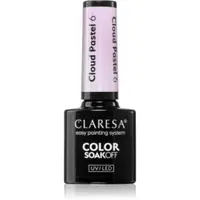 Claresa SoakOff UV/LED Color Cloud Pastel unghii cu gel folosind UV / lampă cu LED