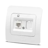 Jazz priza UTP 1XRJ45, alb, Elbi