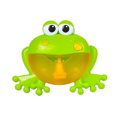 Jucarie muzicala EasyCare Baby de facut baloane din sapun frog