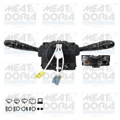 Comutator coloana directie (control computer; Indicatorii; lumini; stergatoare) potrivit CITROEN C5 I, XSARA PICASSO; PEUGEOT 206 08.98-