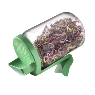 Germinator tip borcan cu protectie la scurgerea apei, 660ml, Germline