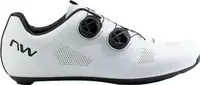 Pantofi ciclism sosea - Revolution Wide - White | Black