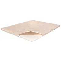 Topper Saltea Super Ortopedic, 6.5 cm, Bio Bumbac, 140 x 190 cm