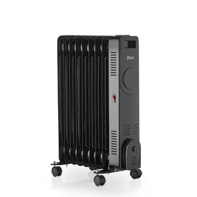 Calorifer electric cu 9 elementi, putere 2000W, termostat reglabil, indicator LED ZILAN / ZLN8416 Engros