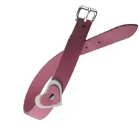 Zgarda Caine Streeetside Inima 1.2/36 cm Roz Nr 0