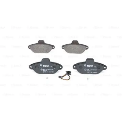 Set placute frana, frana disc BOSCH 0 986 494 115