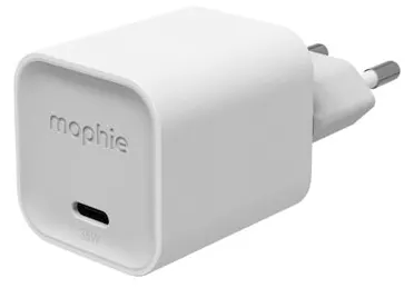 Încărcător mophie - 35W USB-C PD, 35W, cu cablu, alb