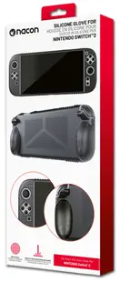 Carcasa din silicon Nacon - Silicone Glove, negru (Nintendo Switch 2)