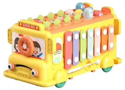 Jucărie interactivă Sobebear - Autobuz galben