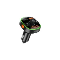 Modulator FM Akai , Bluetooth, USB, functie incarcator telefon, microfon incorporat, afisaj LED Cod: FMT-52BT